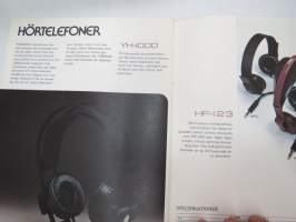 Yamaha hifi - Generationers musikkunnande -Hi-Fi -laitteiden myyntiesite / brochure