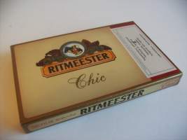 Ritmeester Chic - sikarilaatikko pahvia , koko 11x16x2 cm valmistevero maksettu