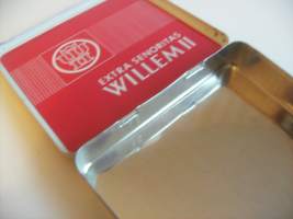 Extra Senoritas Willem II  - sikarilaatikko peltiä , koko 11x12x2,5 cm