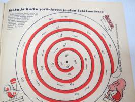 Kotiliesi 1952 nr 24 - Kotilieden Joulu 1952, sis. mm. seur. artikkelit / kuvat / mainokset; Silo, Fazer, 4711, Riihimäen Lasi Oy - Helena Tynell - Ulpukka, Hedvig