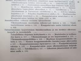 Suomen kauppamerenkulku ja erityisesti linjaliikenteen osuus siinä -finnis maritime traffic