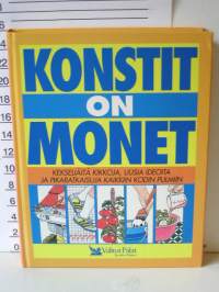 konstit on monet,kekseliäitä kikkoja uusia ideoita ja pikaratkaisuja kaikkiin kodin pulmiin