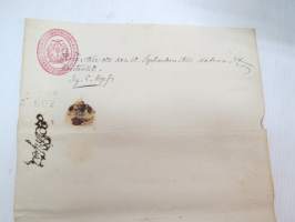 4 Kopeekan leimamerkkiarkki -tax stamped paper
