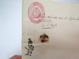 4 Kopeekan leimamerkkiarkki -tax stamped paper