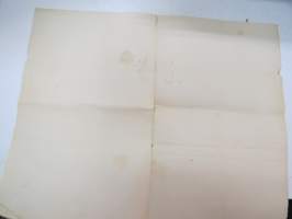 4 Kopeekan leimamerkkiarkki -tax stamped paper