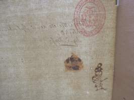 4 Kopeekan leimamerkkiarkki -tax stamped paper