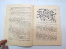 Texas Jack - Cowboy lukemisto 1955 nr 2 Arizonan kullankaivajat -wild west reading