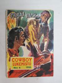 Texas Jack - Cowboy lukemisto 1955 nr 6 Texas Jack löytää isänsä -wild west reading