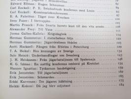 Finlands frihetskrig minnen och upplevelser I-II -memories and stories from the war of indepence