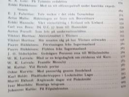 Finlands frihetskrig minnen och upplevelser I-II -memories and stories from the war of indepence