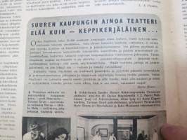 Suomen Kuvalehti 1945 nr 7, ilmestynyt 17.2.1945, sis. mm. seur. artikkelit / kuvat / mainokset; Kansikuva &quot;Metsätyöt ovat parhaassa käynnissä&quot;, Omat koirat