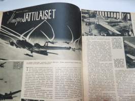 Suomen Kuvalehti 1945 nr 3, ilmestynyt 20.1.1945, sis. mm. seur. artikkelit / kuvat / mainokset; Kansikuva &quot;Liina Reiman Sapphona Kansallisteatterissa&quot;, Toras Oy