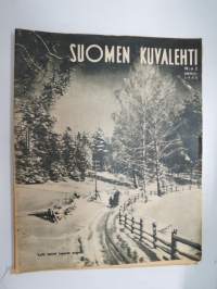 Suomen Kuvalehti 1945 nr 2, ilmestynyt 13.1.1945, helmikuu 1945 ajankuvaa.   Kansikuva &quot;Kyllä tammi tapansa näyttää&quot;, Krimiltä Bukarestiin