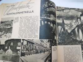 Suomen Kuvalehti 1945 nr 2, ilmestynyt 13.1.1945, helmikuu 1945 ajankuvaa.  Kansikuva &quot;Kyllä tammi tapansa näyttää&quot;, Krimiltä Bukarestiin