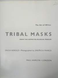 The Art of Africa Tribal Masksfrom the näpster museum, plaque