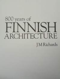 800 years of Finnish Architecture