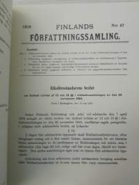 Riddarhusordningen för Finlands Ridderskap 1988 - Ritarihuonejärjestys Suomen Ritaristolle ja Aatelille