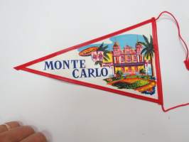Monaco - Monte Carlo -matkamuistoviiri / souvenier pennant