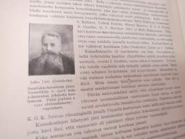 H.T.Y. 40 v - Helsingin Työväenyhdistys 40-vuotias, historiikki - tämä kappale kuulunut Valtiollisen poliisin eli Valpon kokoelmiin (2 leimaa) -history of