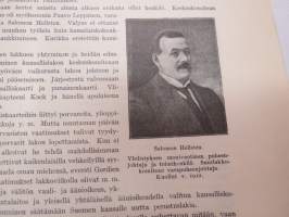 H.T.Y. 40 v - Helsingin Työväenyhdistys 40-vuotias, historiikki - tämä kappale kuulunut Valtiollisen poliisin eli Valpon kokoelmiin (2 leimaa) -history of