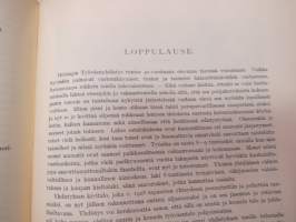 H.T.Y. 40 v - Helsingin Työväenyhdistys 40-vuotias, historiikki - tämä kappale kuulunut Valtiollisen poliisin eli Valpon kokoelmiin (2 leimaa) -history of