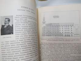 H.T.Y. 40 v - Helsingin Työväenyhdistys 40-vuotias, historiikki - tämä kappale kuulunut Valtiollisen poliisin eli Valpon kokoelmiin (2 leimaa) -history of