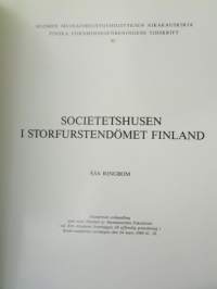 Societetshusen i Storfurstendömet Finland