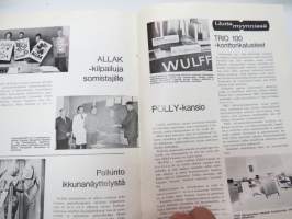 Kulma - Wulffin perhelehti 1965 nr 2, sis. mm. seur. artikkelit; Kauppaa amerikkalaisittain Tukholman sydämessä (Clas Lindström kertoo ja kuvailee - entinen