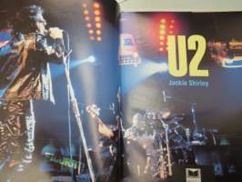 U2 - 15 years story of rock sensation -picture book -kuvakirja yhtyeen uralta