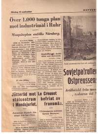 Hyvudstadsbladet no 244 ja 227, 1944