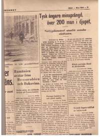 Hyvudstadsbladet no 244 ja 227, 1944