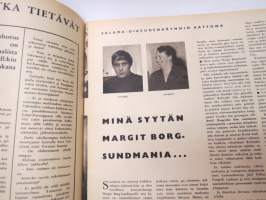 Suomen Kuvalehti 1965 nr 8, ilmestynyt 20.2.1965, sis. mm. seur. artikkelit / kuvat / mainokset; Kansikuva &quot;Pohjois-Vietnamin naiset kaivavat suojahautoja&quot; - Uuden