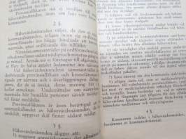 Hälsovårdsorning för Pargas kommun 1914 -Paraisten kunnan terveydenhuolto-ohjesääntö / health care rules for Parainen / Pargas parish