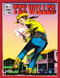 Tex Willer 1986 N:o 5 Armottomat