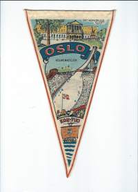 Oslo - matkailuviiri  , n  28 x 17 cm