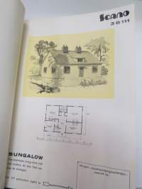 Scano - Solid Timber Houses -swedish pre-fabricated houses - marketing book for British markets -ruotsalaisten valmistalojen malli- ja markkinointikirja Britannian