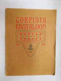 Torpista kivitaloon - Helsingin Työväenyhdistyksen asunnot 1883-1908 - kivitalon vihkiäisjuhlaan lokakuun 17-18 päiviksi toimittanut Eedvard Walpas (Edvard