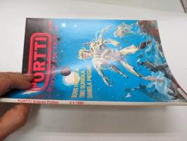 Portti 1989 nr 4, Boris Hurtta, Timo Surkka, Daniela Piegai -Science Fiction magazine