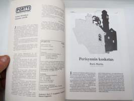 Portti 1989 nr 4, Boris Hurtta, Timo Surkka, Daniela Piegai -Science Fiction magazine