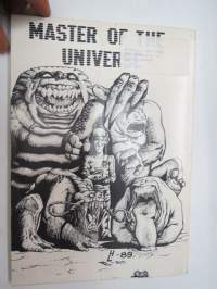 Portti 1989 nr 4, Boris Hurtta, Timo Surkka, Daniela Piegai -Science Fiction magazine