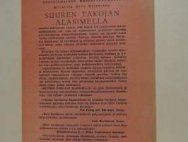 Suuren takojan alasimella