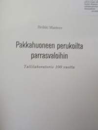 Pakkahuoneen perukoilta parrasvaloihin - Tullilaboratorio 100 vuotta