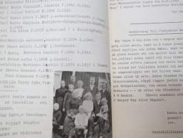 Släkt och Hävd nr 3 - organ för släktforskarna i Terjärv -Teerijärven sukututkijain julkaisu -local genealogical studies