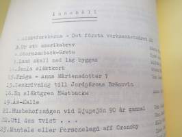 Släkt och Hävd nr 3 - organ för släktforskarna i Terjärv -Teerijärven sukututkijain julkaisu -local genealogical studies