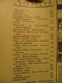 Kotiliesi 1948 nr 9, Puutarhakalusto teko-ohje sisäkannessa, Pohjan museon pukuparaati, Saippuankeitto-ohje, Valmistaudu avioliittoon, Jalostaja -takakansimainos, ym