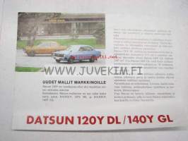 Datsun 120Y DL / 140Y GL -myyntiesite