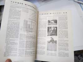 Mineral asbestikattolevyt ym. tuotteet -myyntiesite / sales brochure