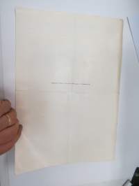 Mineral asbestikattolevyt ym. tuotteet -myyntiesite / sales brochure