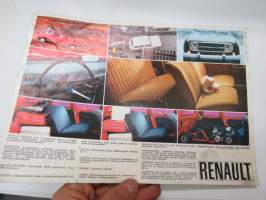 Renault 4 -myyntiesite / sales brochure