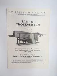 Sampo, Pikku-Sampo tröskverken -esite / sales brochure